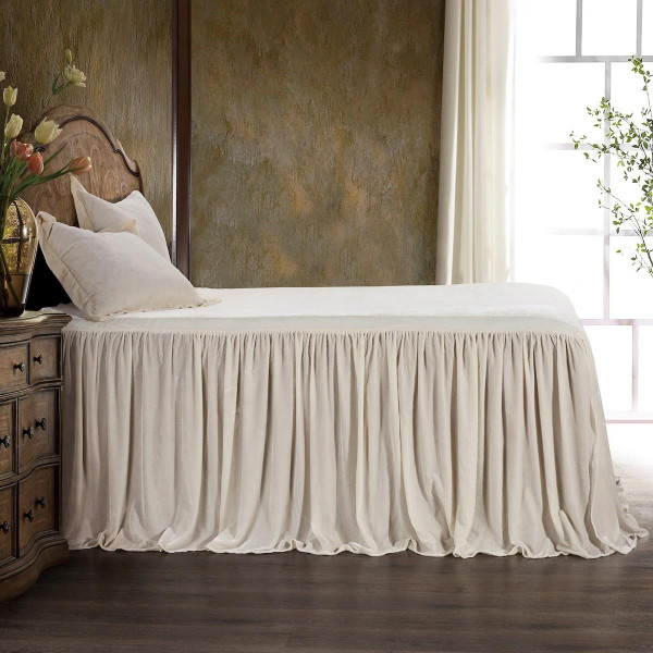 Stella Stone Silk Velvet Bedspread Set - 840118807715
