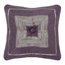 Dominique Lavender 18" Square Pillow - 193842126493