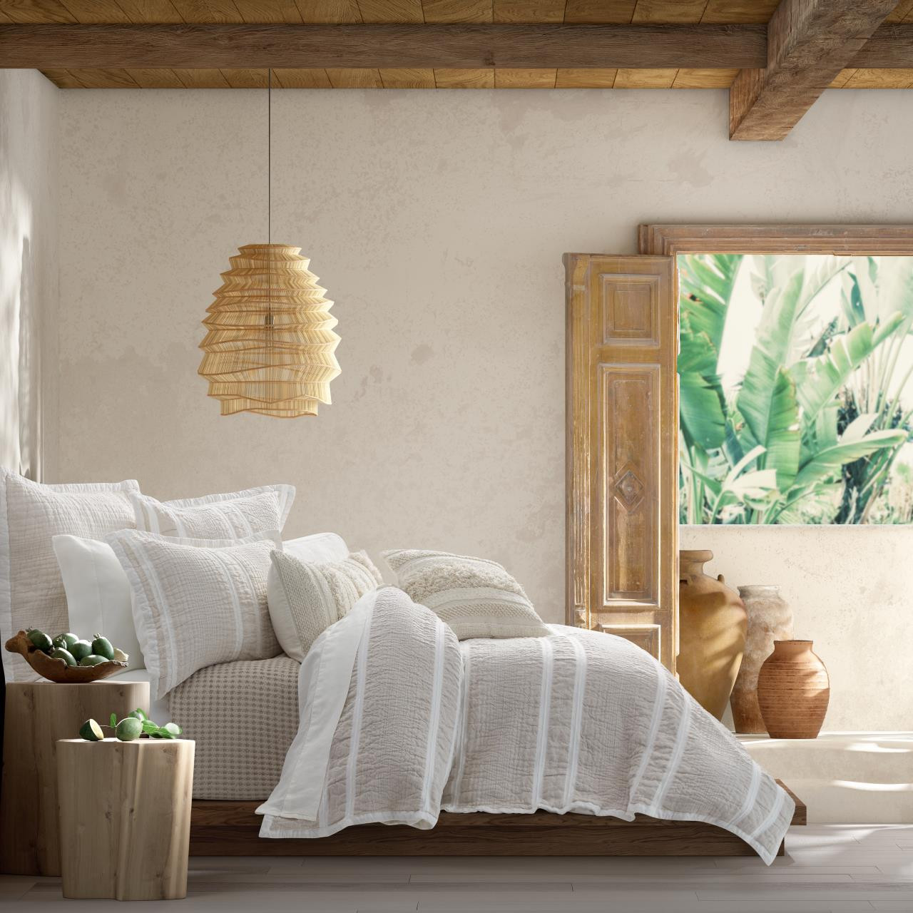 Driftwood Stripe Bedding Collection -