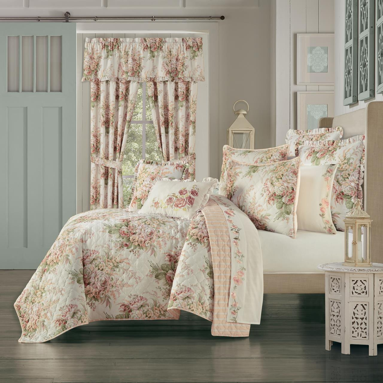 Estelle Coral Bedding Collection by Royal Court Paul s Home Fashions