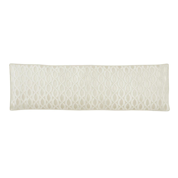 La Boheme Ivory Bolster Pillow - 193842122600