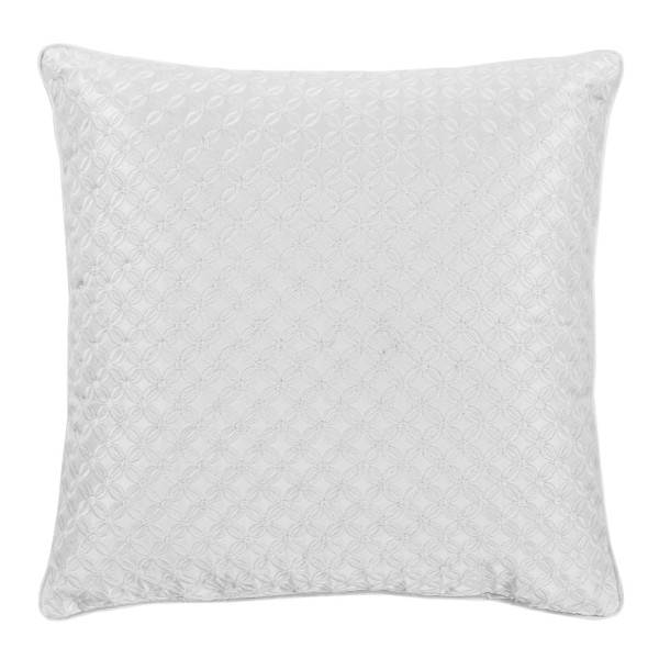 Lyndon White 16" Square Pillow - 193842127469