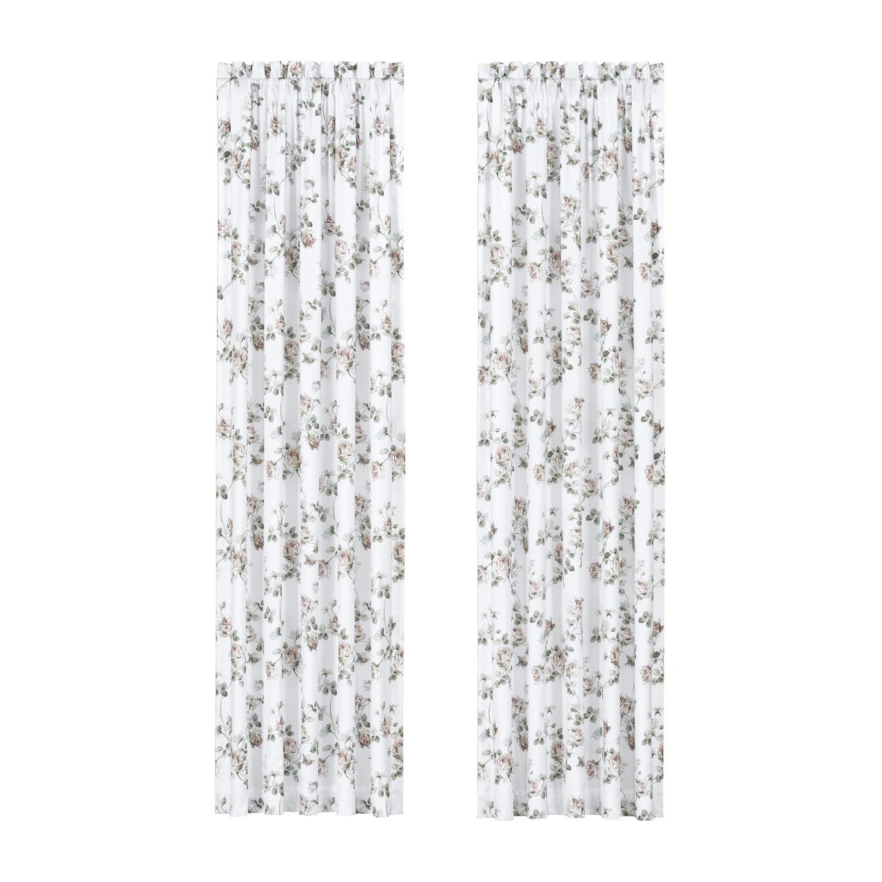 Rialto Sage Curtain Pair - 193842126998