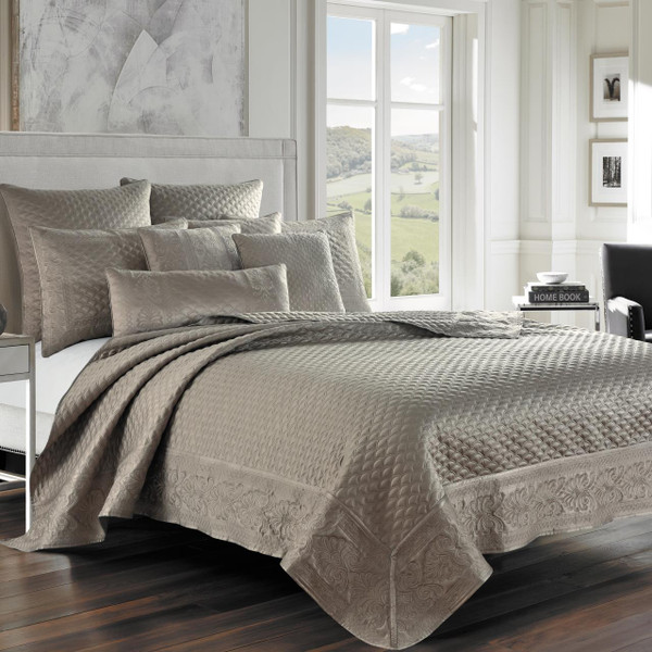 Lyndon Taupe Coverlet - 193842127780
