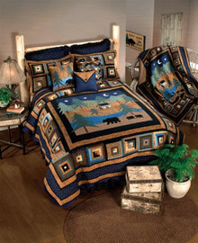Midnight Bear Quilt Collection -
