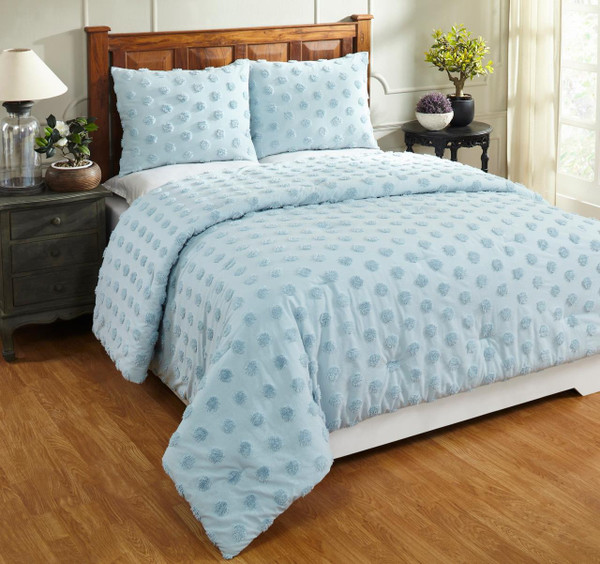 Athenia Blue Comforter Set - 840053098391