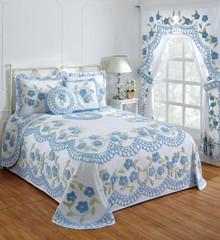 Bloomfield Blue Bedspread - 840053058586