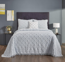 Charleston Blue Bedspread Set - 193675014189