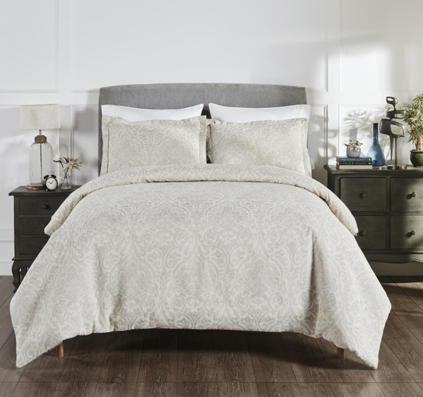 Haven Grey Duvet Cover Set - 193675015568