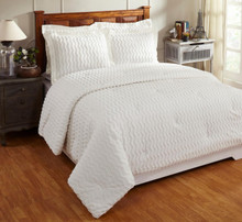 Isabella Ivory Comforter Set - 840053098001