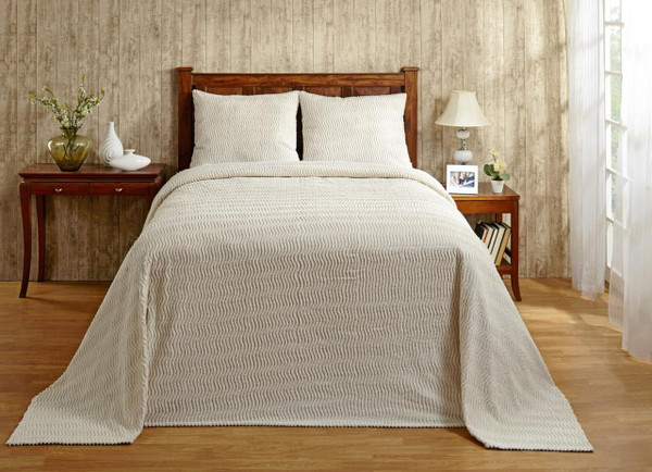 Natick Ivory Bedspread - 840053021955