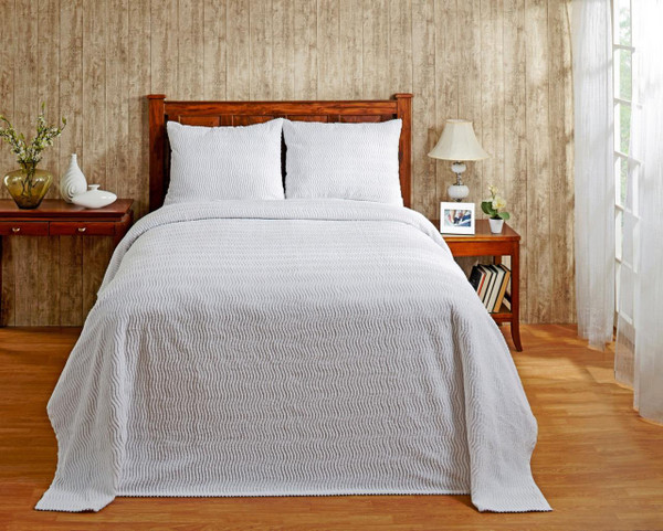 Natick White Bedspread - 840053021948