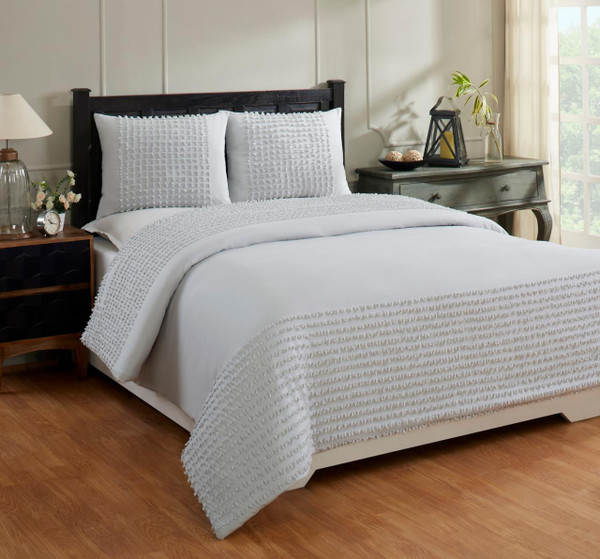 Olivia Grey Comforter Set - 840053098698