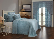 Wedding Blue Bedspread - 193675003725