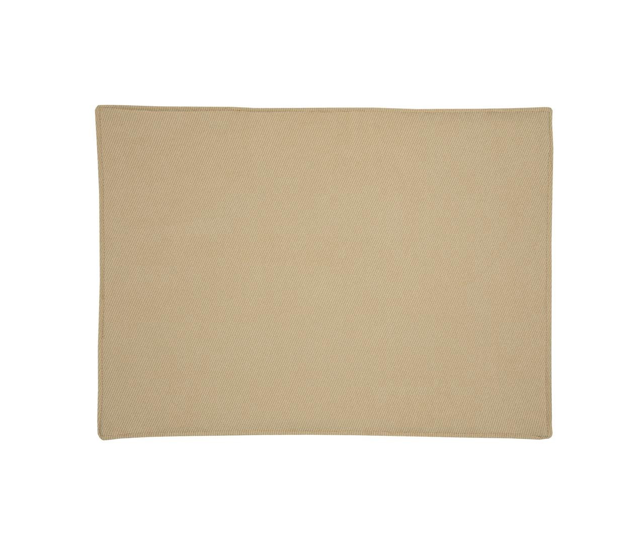 Virginia Solid Wheat Placemat Set - 013864132251