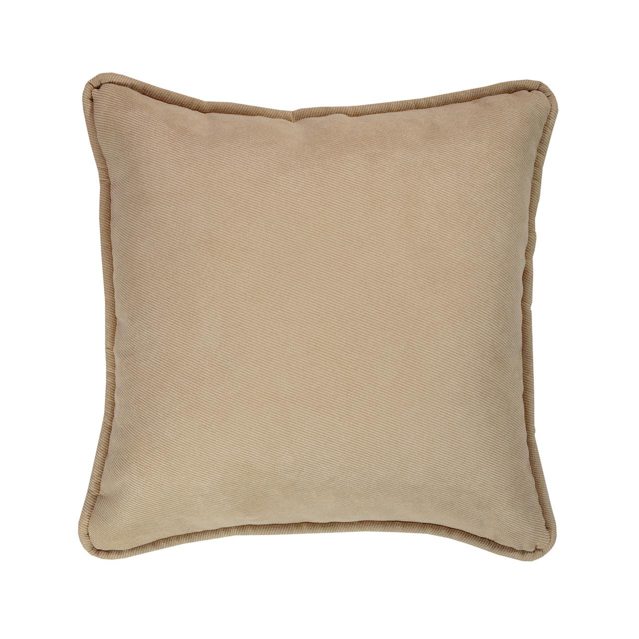 Virginia Wheat Square Pillow by Thomasville | Paul's Home Fashions