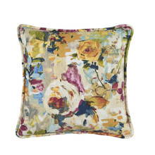 Martella Watercolor Floral Pillow - 013864133067