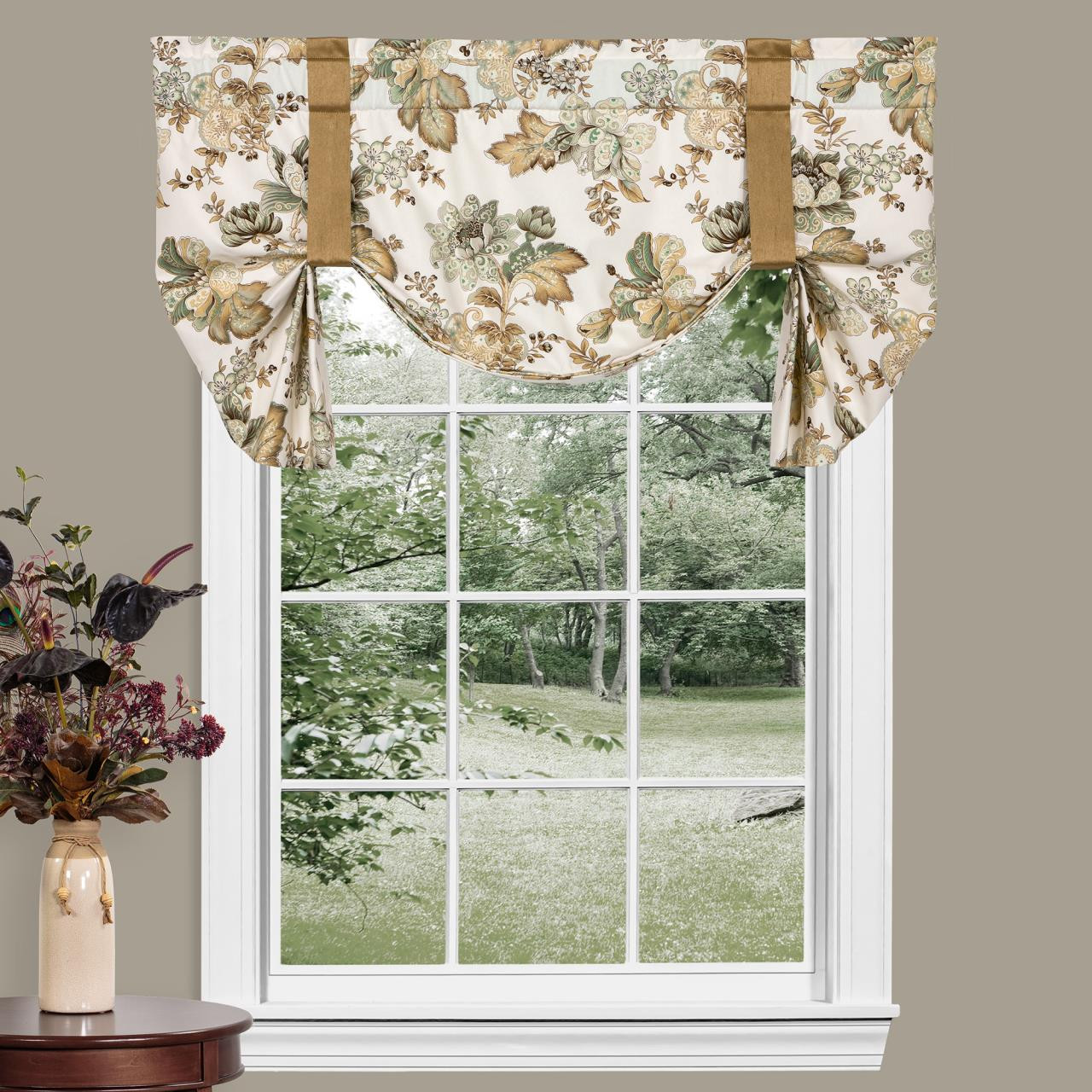 Pontoise Tie Up Curtain by Thomasville | Paul's Home Fashions