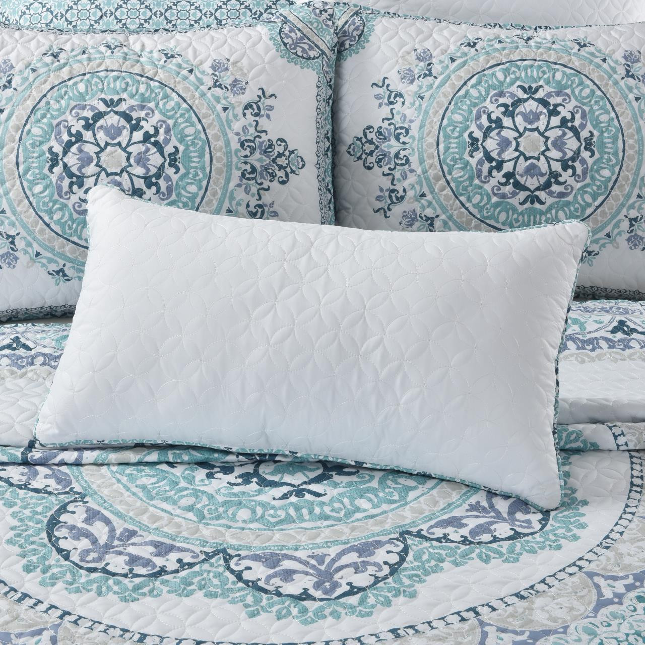 Afton Blue Boudoir Pillow - 193842130353