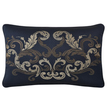 Caruso Royal Blue Boudoir Pillow - 193842129098