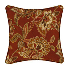 Montecito Red 16" Square Pillow - 193842130117
