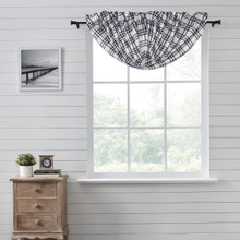 Sawyer Mill Black Balloon Valance - 840233900162