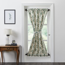 Dorset Green Floral Door Panel - 840233904795