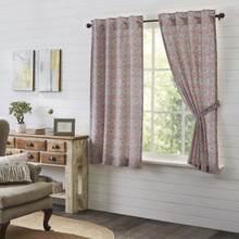 Kaila Floral Short Curtain Pair - 810055894833