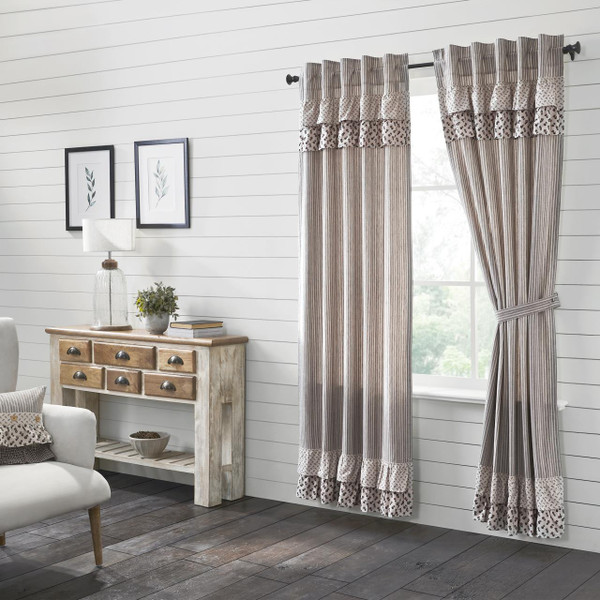 Florette French Country Farmhouse Curtain Collection -