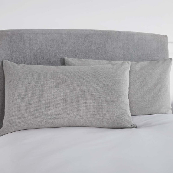 Burlap Dove Grey Sham - 810055893850