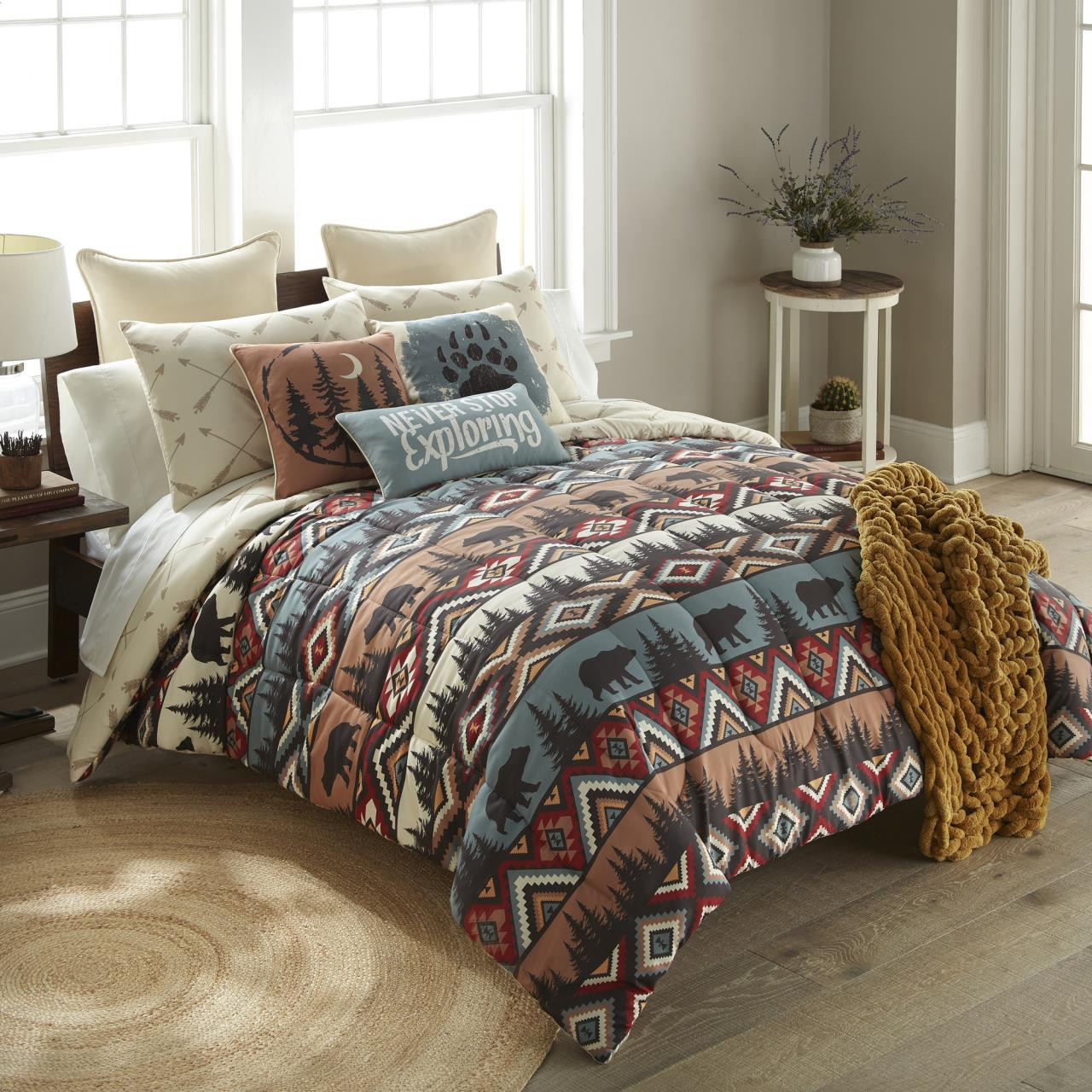 Bear Totem Bedding Collection -