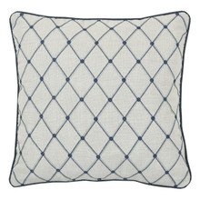 Parkview Navy 18" Square Pillow - 193842129845