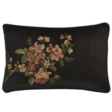 Chanticleer Black Boudoir Pillow - 193842129203