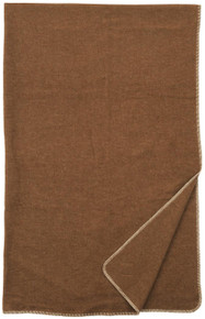 Solid Color Luxury Wool Blend Throw - 650654080486