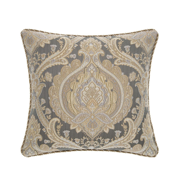 Norwich Pewter 17" Square Pillow - 849203060875