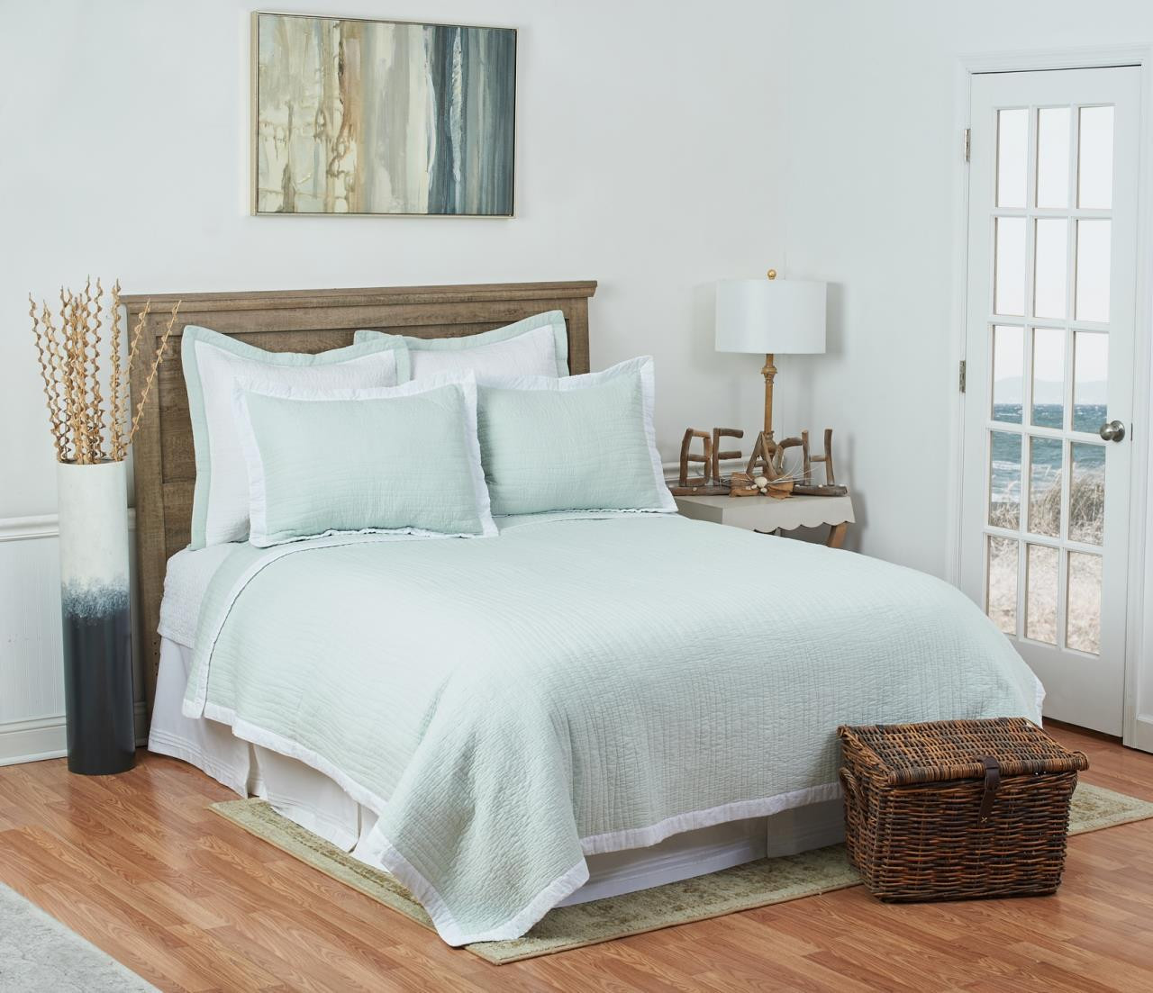 Kinsley Sea Glass Quilt Collection by C&F Home Paul's Home Fashions