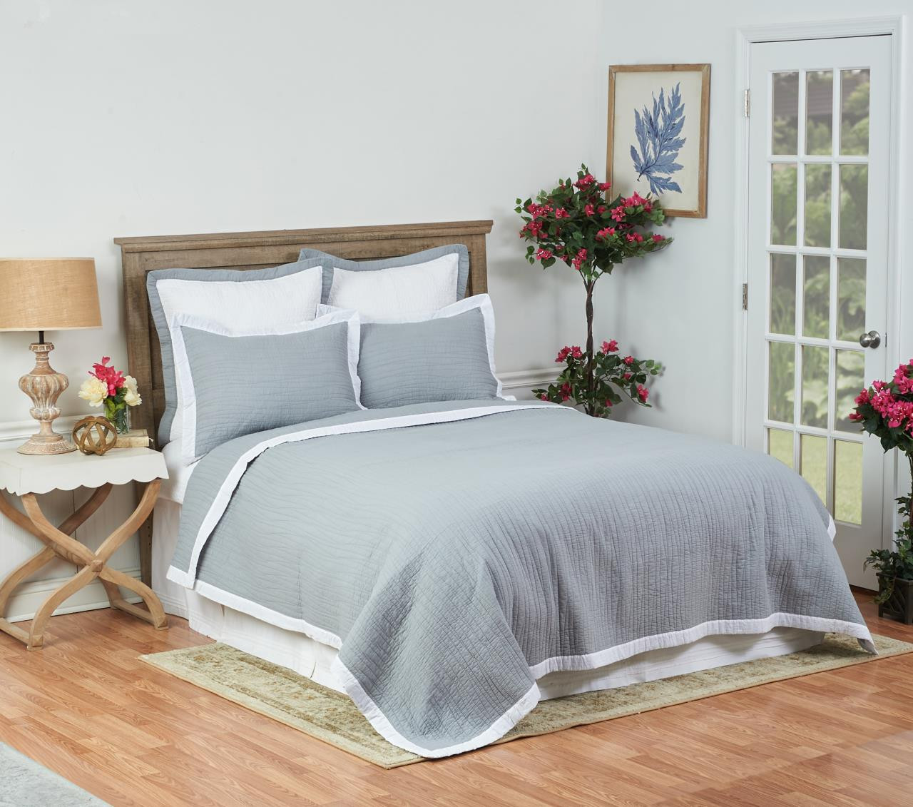 Kinsley Slate Quilt Collection -