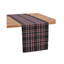 Poinsettia Plaid Runner - 008246317524