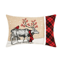 Deer Boudoir Pillow - 008246316442