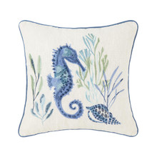 Seahorse Crescent Bay Pillow - 008246314622