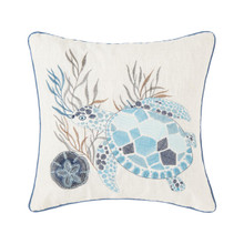 Turtle Crescent Bay Pillow - 008246314608