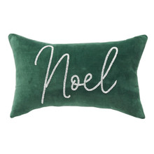 Noel Jungle Velvet Pillow - 008246319405