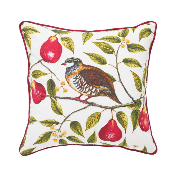 Partridge In a Pear Tree Pillow - 008246309833