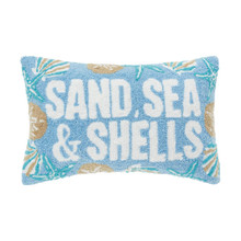 Sea Sand & Shells Pillow - 008246702900