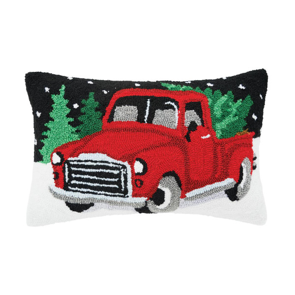 Snowy Truck Pillow - 008246702801