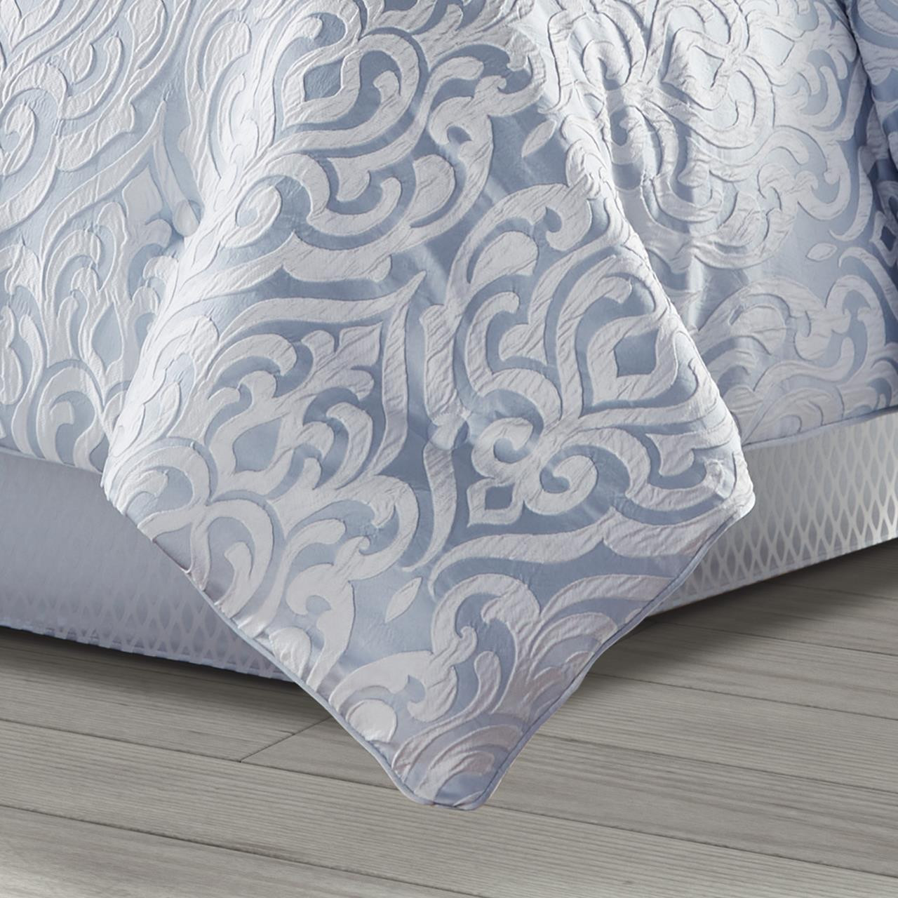 Liana Powder Blue Comforter Collection -