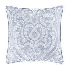 Liana Powder Blue Square Pillow - 193842128657