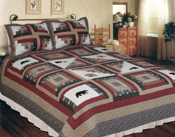 Forest Hill Rustic Patchwork Quilt Collection -