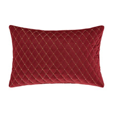 Grandeur Crimson Boudoir Pillow - 193842131619