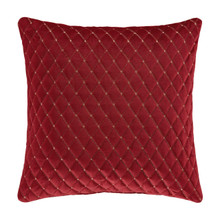 Grandeur Crimson Square Pillow - 193842132975